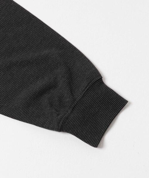 FORK&SPOON（フォークアンドスプーン）の「FORK&SPOON　CAVEボーダーロングスリーブTシャツ（Tシャツ/カットソー・メンズ・チャコールグレー/ベージュ系その他・4/5）」の22枚目の写真