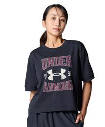 UAヘビーウエイト カレッジ ショートスリーブ Tシャツ（ライフスタイル/レディース）