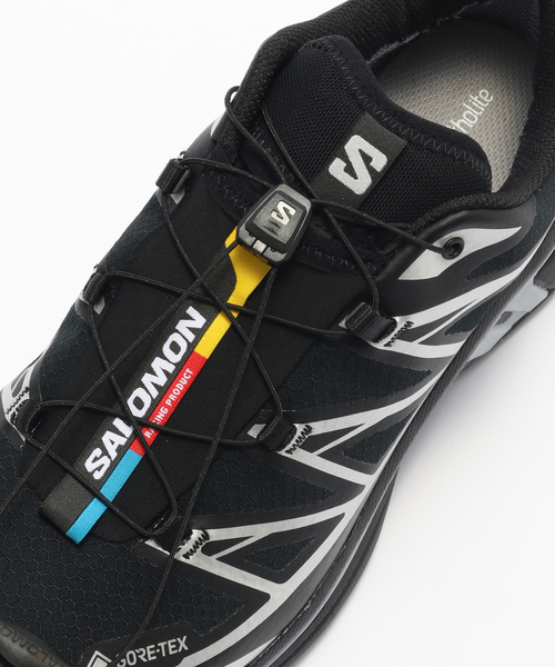 SALOMON(サロモン)の「SALOMON / サロモン XT-6 GTX / L47450600(スニーカー・メンズ・ブラック・26cm/26.5cm/27cm/27.5cm/28cm)」の6枚目の写真