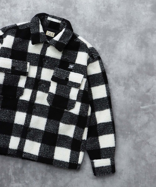 MaSa専用OMBRE CHECK WOOLSPORT JACKET TES BOA SURF CHECK JACKET / ボアジャケット（その他アウター）｜The