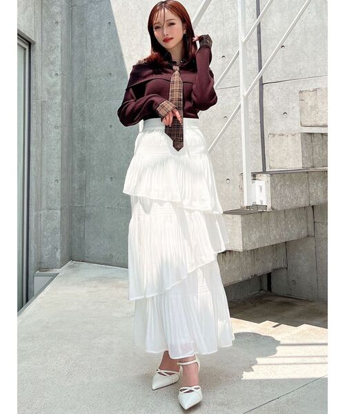 シャツレイヤードニットトップス（ニット/セーター）｜RESEXXY