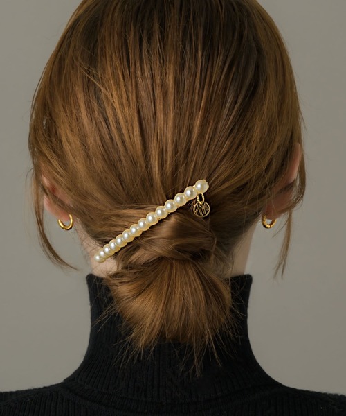 VALLETTA/PEARL LINE（バレッタ/ヘアクリップ）｜muku（ムク）の