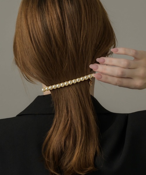 VALLETTA/PEARL LINE（バレッタ/ヘアクリップ）｜muku（ムク）の
