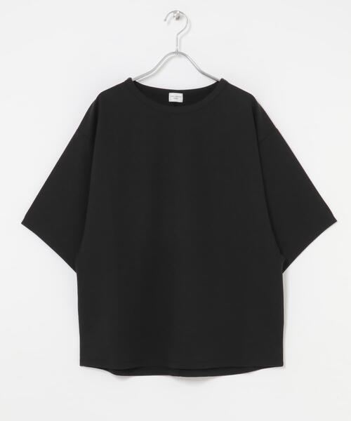 URBAN RESEARCH DOORS（アーバンリサーチドアーズ）の「オーバーサイズフォルムプルオーバー（Tシャツ/カットソー・レディース・ブラック/オフホワイト/ブラウン・MEDIUM）」の21枚目の写真