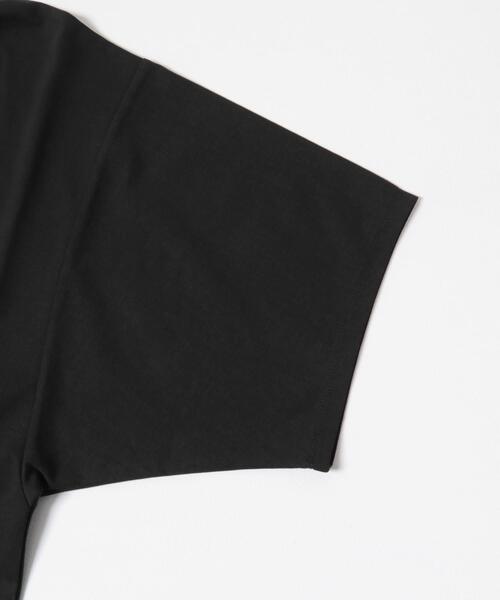 URBAN RESEARCH DOORS（アーバンリサーチドアーズ）の「オーバーサイズフォルムプルオーバー（Tシャツ/カットソー・レディース・ブラック/オフホワイト/ブラウン・MEDIUM）」の20枚目の写真