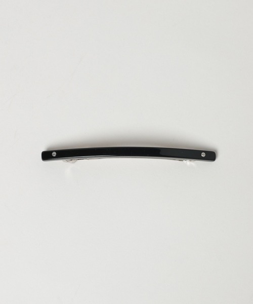 A part by（アパートバイ）の「ナローバレッタ（バレッタ/ヘアクリップ・レディース・ブラウン/ブラック・FREE）」の6枚目の写真
