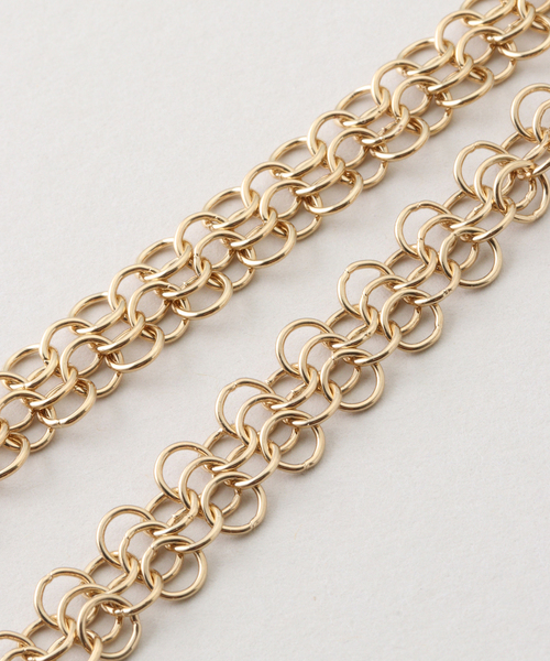 plage（プラージュ）の「PASCALE LION / パスカルリオン CHAIN LONG TIE ネックレス（ネックレス・レディース・ゴールド・FREE）」の4枚目の写真