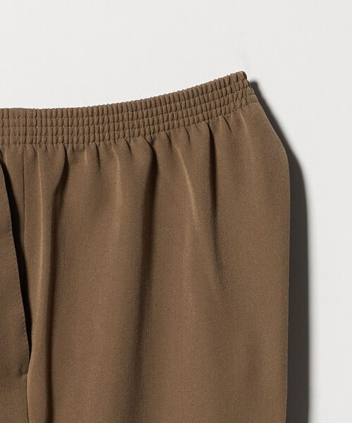 CELLAR DOOR（セラドール）の「＜Cellar Door＞ALFRED/ソリッド ツイル オールギャザー イージースラックス（スラックス・メンズ・ブラック/ベージュ・46/50/48/44）」の6枚目の写真