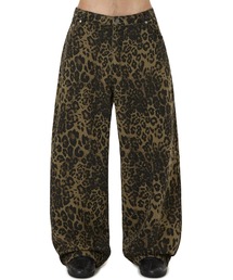 OY | 『OY/オーワイ』LEOPARD WIDE VOLUME PANTS/レオパードワイドボリュームパンツ(その他パンツ)
