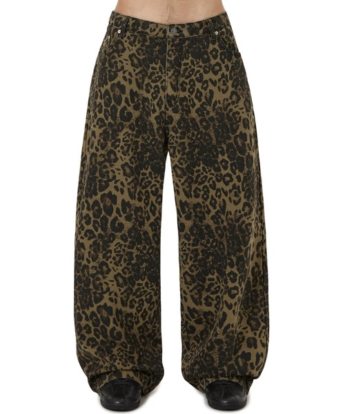 OY(オーワイ)の「『OY/オーワイ』LEOPARD WIDE VOLUME PANTS/レオパードワイドボリュームパンツ(その他パンツ・レディース・レオパード・S/L/M)」の1枚目の写真