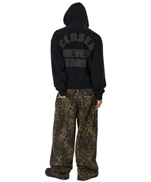 OY(オーワイ)の「『OY/オーワイ』LEOPARD WIDE VOLUME PANTS/レオパードワイドボリュームパンツ(その他パンツ・レディース・レオパード・S/L/M)」の5枚目の写真