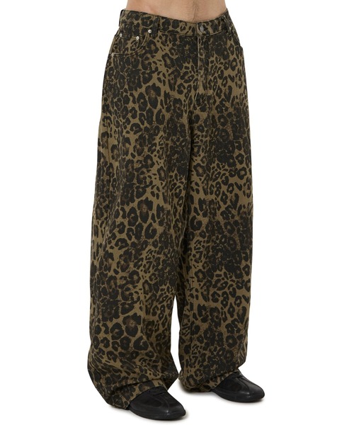 OY(オーワイ)の「『OY/オーワイ』LEOPARD WIDE VOLUME PANTS/レオパードワイドボリュームパンツ(その他パンツ・レディース・レオパード・S/L/M)」の2枚目の写真