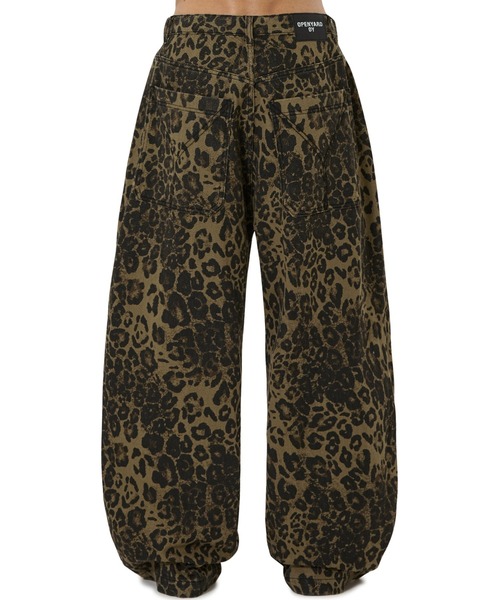 OY(オーワイ)の「『OY/オーワイ』LEOPARD WIDE VOLUME PANTS/レオパードワイドボリュームパンツ(その他パンツ・レディース・レオパード・S/L/M)」の3枚目の写真