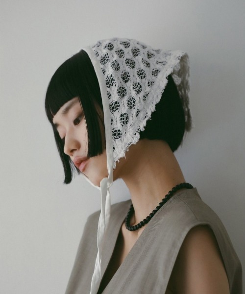 TODAYFUL（トゥデイフル）の「Lace（ストール/ショール・レディース・ホワイト/ブラック・FREE）」の6枚目の写真