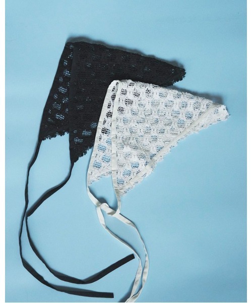 TODAYFUL（トゥデイフル）の「Lace（ストール/ショール・レディース・ホワイト/ブラック・FREE）」の15枚目の写真