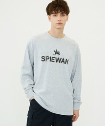 グラフィックTシャツ アイコンロゴ 長袖