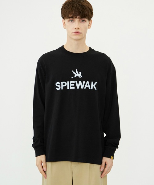 SPIEWAK（スピーワック）の「グラフィックTシャツ アイコンロゴ 長袖（Tシャツ/カットソー・メンズ・ホワイト/ブラック/ネイビー/グレー・LARGE/X-LARGE/MEDIUM）」の17枚目の写真