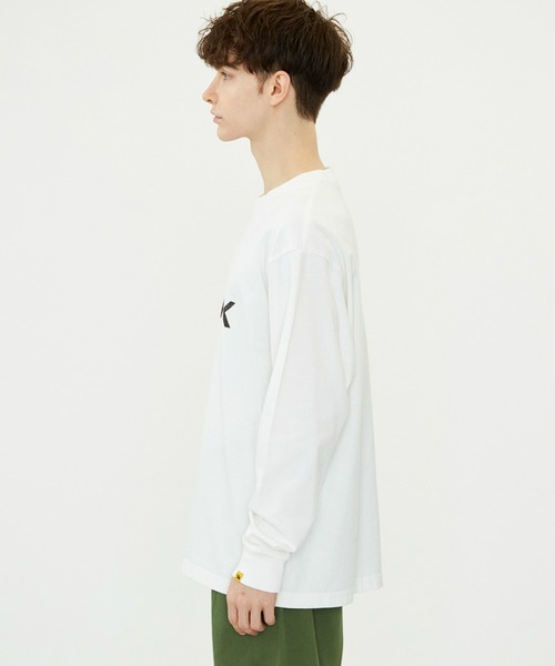 SPIEWAK（スピーワック）の「グラフィックTシャツ アイコンロゴ 長袖（Tシャツ/カットソー・メンズ・ホワイト/ブラック/ネイビー/グレー・LARGE/X-LARGE/MEDIUM）」の10枚目の写真