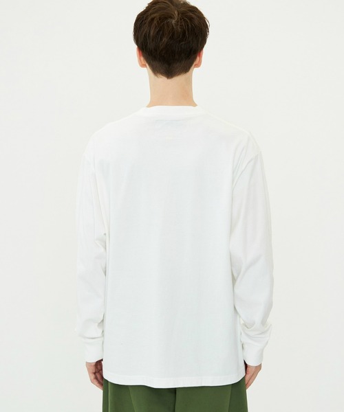 SPIEWAK（スピーワック）の「グラフィックTシャツ アイコンロゴ 長袖（Tシャツ/カットソー・メンズ・ホワイト/ブラック/ネイビー/グレー・LARGE/X-LARGE/MEDIUM）」の11枚目の写真