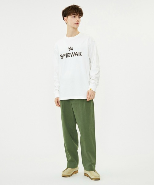 SPIEWAK（スピーワック）の「グラフィックTシャツ アイコンロゴ 長袖（Tシャツ/カットソー・メンズ・ホワイト/ブラック/ネイビー/グレー・LARGE/X-LARGE/MEDIUM）」の14枚目の写真