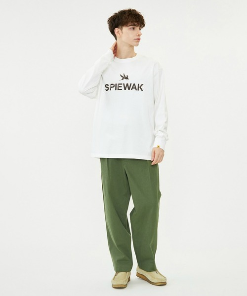 SPIEWAK（スピーワック）の「グラフィックTシャツ アイコンロゴ 長袖（Tシャツ/カットソー・メンズ・ホワイト/ブラック/ネイビー/グレー・LARGE/X-LARGE/MEDIUM）」の15枚目の写真