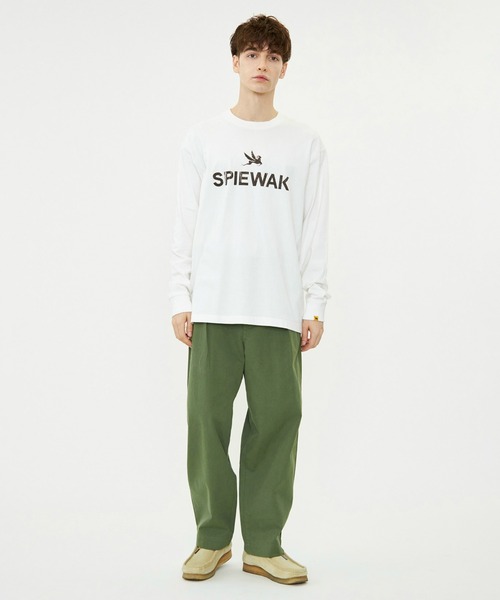SPIEWAK（スピーワック）の「グラフィックTシャツ アイコンロゴ 長袖（Tシャツ/カットソー・メンズ・ホワイト/ブラック/ネイビー/グレー・LARGE/X-LARGE/MEDIUM）」の16枚目の写真