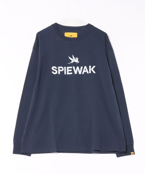 SPIEWAK（スピーワック）の「グラフィックTシャツ アイコンロゴ 長袖（Tシャツ/カットソー・メンズ・ホワイト/ブラック/ネイビー/グレー・LARGE/X-LARGE/MEDIUM）」の8枚目の写真