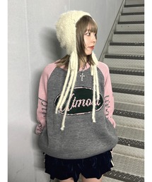 jouetie | ラグランロゴルーズニット(ニット/セーター)