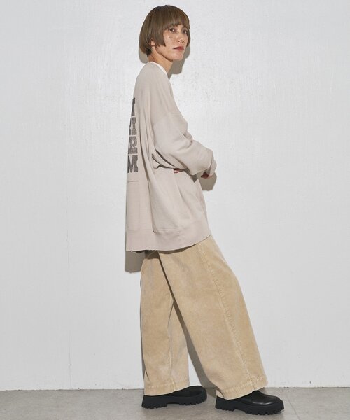 Whim Gazette（ウィムガゼット）の「【GEMINI】コーデュロイパンツ（その他パンツ・レディース・ベージュ/ブラウン・36/38）」の10枚目の写真