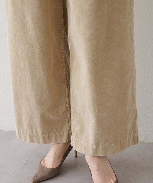 Whim Gazette（ウィムガゼット）の「【GEMINI】コーデュロイパンツ（その他パンツ・レディース・ベージュ/ブラウン・36/38）」の18枚目の写真