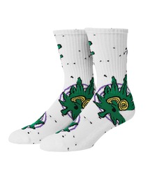 HUF | GREEN BUDDY HYPNOSIS SOCKS(ソックス/靴下)