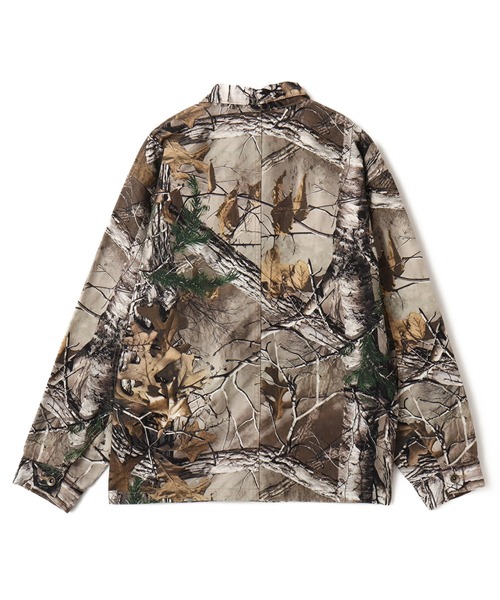 atmos(アトモス)の「atmos Tree Camo Pattern Coverall Jacket / アトモス ツリー カモパターン カバーオール ジャケット(その他アウター・メンズ・ブラウン系カモフラージュ/リアルツリーカモ/グレー系カモフラージュ・M/XL/L)」の8枚目の写真