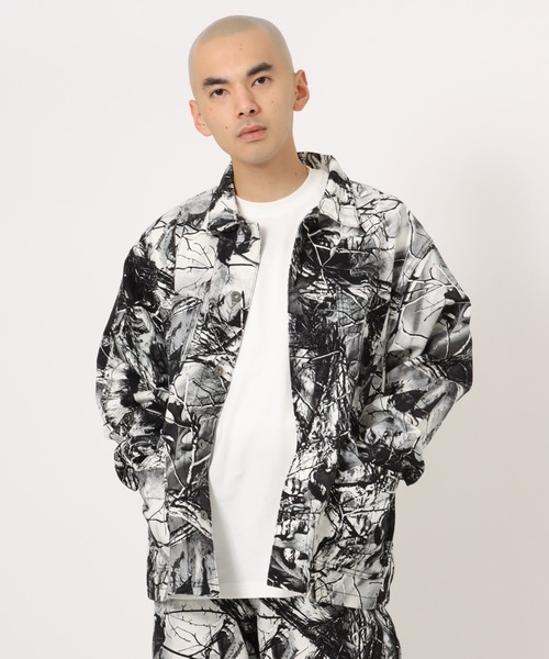 atmos(アトモス)の「atmos Tree Camo Pattern Coverall Jacket / アトモス ツリー カモパターン カバーオール ジャケット(その他アウター・メンズ・ブラウン系カモフラージュ/リアルツリーカモ/グレー系カモフラージュ・M/XL/L)」の10枚目の写真
