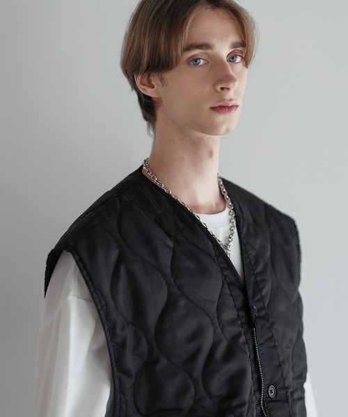 SOCCE（ソーシー）の「キルティングリバーシブルベスト（ベスト・メンズ・ブラック・XL/L/M/S）」の9枚目の写真
