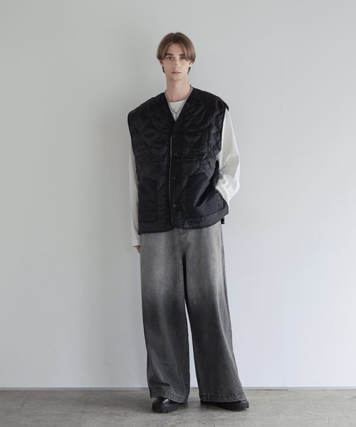 SOCCE（ソーシー）の「キルティングリバーシブルベスト（ベスト）」 - WEAR