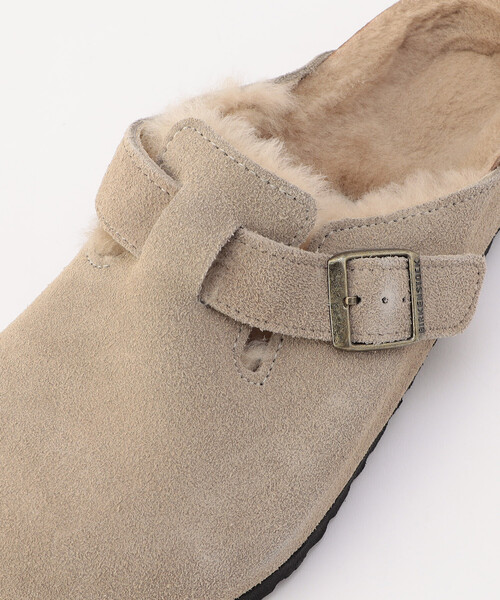 BIRKENSTOCK(ビルケンシュトック)の「BIRKENSTOCK/ビルケンシュトック 1028289 BOSTON SHEARLING【25.0-27.0cm】(サンダル・メンズ・ベージュ・40/41/42/39)」の7枚目の写真