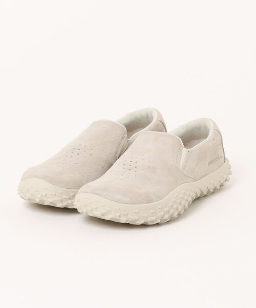 MERRELL ベージュ スリッポン MERRELL（メレル） レディース スリッポン シューズ ジャングル モック JUNGLE MOC 2.0 AC+ スエード レザー  ブリンドル(ベージュ） / エスプレッソ(ブラウン) : 靴のシューマート - 通販 - Yahoo!ショッピング