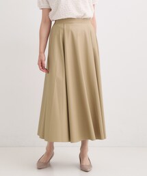 DRESKIP | 【S-LL】大人の抜け感 合皮フレアスカート(スカート)