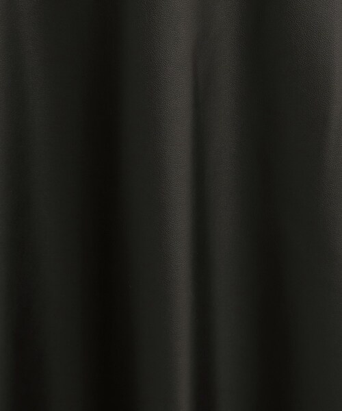 DRESKIP（ドレスキップ）の「【S-LL】大人の抜け感 合皮フレアスカート（スカート・レディース・ブラック/ベージュ・04/03/02/01）」の6枚目の写真