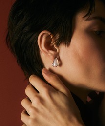 美品IRIS47⭐︎シルバーオーバル型ピアスとリングセット IRIS47 official online store – iris47