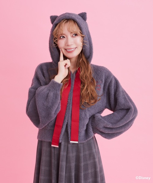 ディズニー アリーム　Areeam ファンタジア ニットパーカー　ネイビー ディズニー アリーム Areeam ファンタジア ニットパーカー
