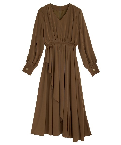 あめり FLARE LAP DETAIL DRESS（ワンピース）｜Ameri（アメリ）の
