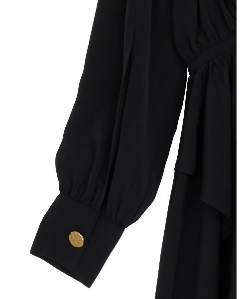 Ameri（アメリ）の「＜ZOZOTOWN限定＞FLARE LAP DETAIL DRESS（ワンピース・レディース・ライトグリーン/ベージュ/ブラック・SMALL/MEDIUM）」の20枚目の写真