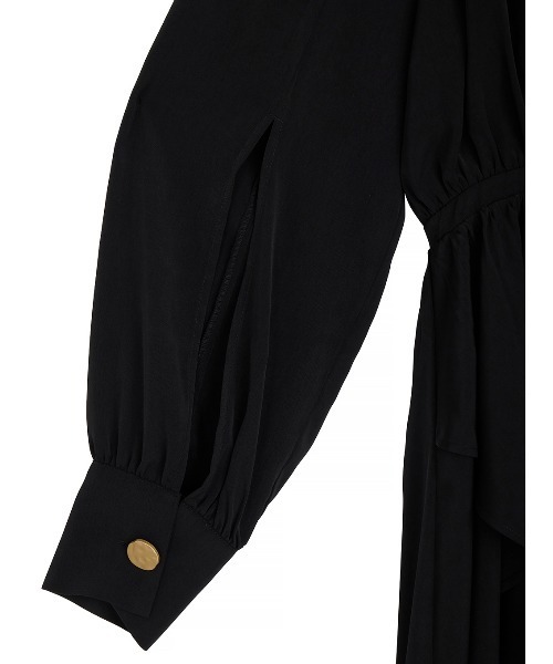 セール】＜ZOZOTOWN限定＞FLARE LAP DETAIL DRESS（ワンピース