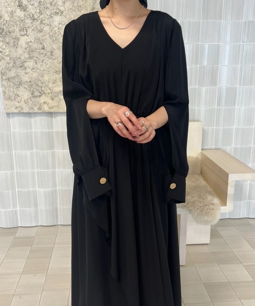 ワンピース AMERI Fd-scd61-66-16 MIREI KIRITANI × AMERI RAFFLE SET KNIT DRESS（ワンピース