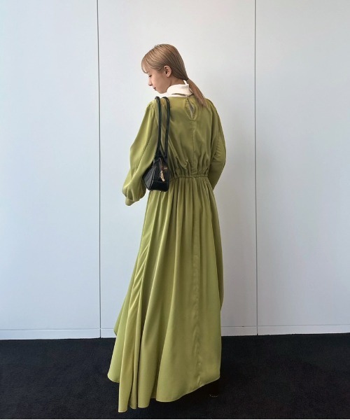 ワンピース AMERI nfd541-24 WORK VEST SET DRESS（ワンピース