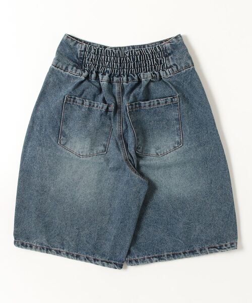 .WORKS(ドットワークス)の「.works デニム3個釦ハーフパンツ(デニムパンツ・レディース・ブルー/ダークグレー・61/64)」の19枚目の写真