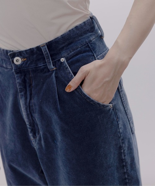 新品　ジーンズ デニム デニムパンツ 別珍ストレッチデニム セミコクーンパンツ 別珍ストレッチデニム セミコクーンパンツ 【公式通販】