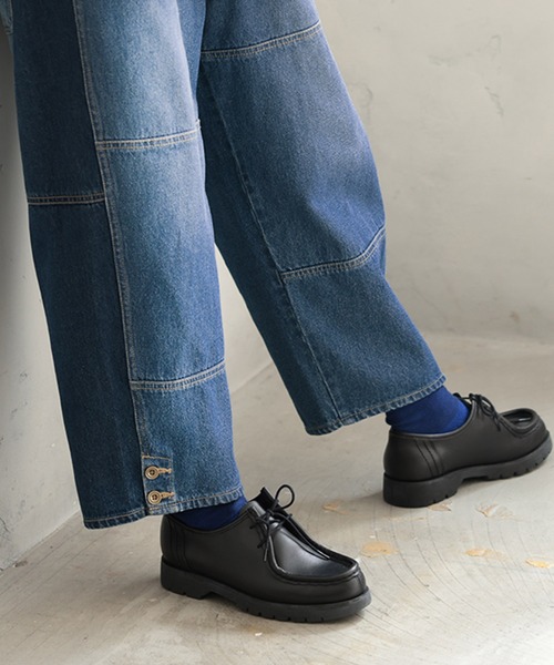 soulberry（ソウルベリー）の「はぎはぎパネるデニム（デニムパンツ・レディース・ブルー・M/4L/3L/LL/L）」の14枚目の写真