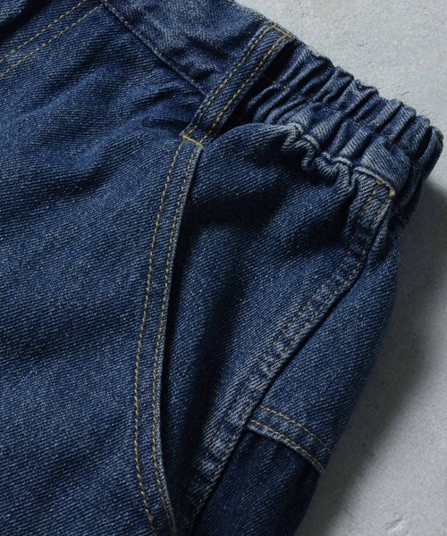 soulberry（ソウルベリー）の「はぎはぎパネるデニム（デニムパンツ・レディース・ブルー・M/4L/3L/LL/L）」の18枚目の写真